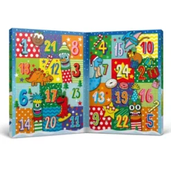 Kinder Adventskalender CHRISTMAS SOCKS - 24 bunte Einzelsocken - Gr. 30½-38½