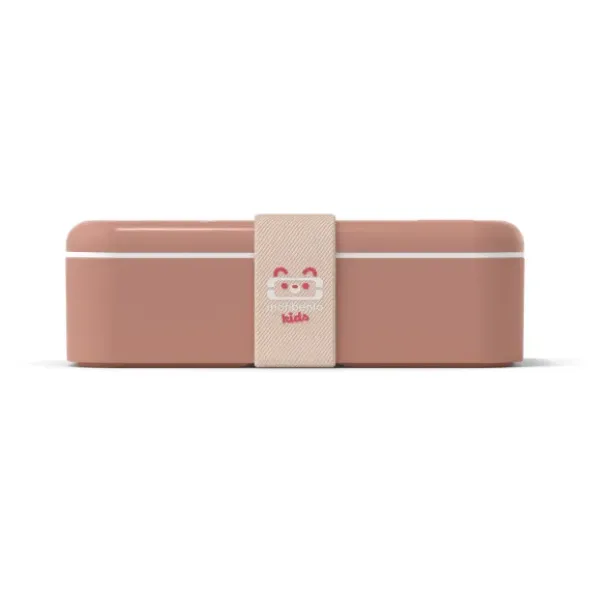 Kinder Lunchbox Fuchsmotiv rosa 500ml mit Fächern