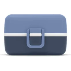 Kinder Lunchbox MB TRESOR blau – inklusive 2 Snackboxen