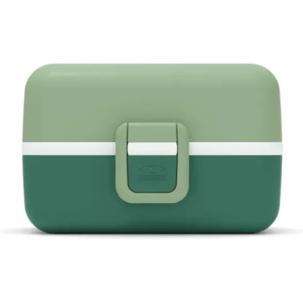 Kinder Lunchbox MB TRESOR grün – inklusive 2 Snackboxen