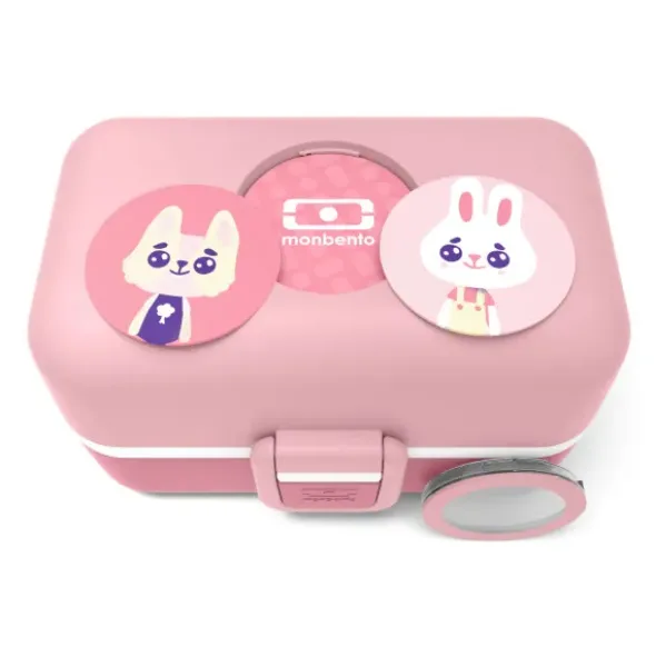 Kinder Lunchbox MB TRESOR rosa – inklusive 2 Snackboxen