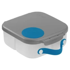 Kinderlunchbox mit 3 Fächern 1000 ml - grau