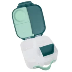 Kinderlunchbox mit 3 Fächern 1000 ml - grün