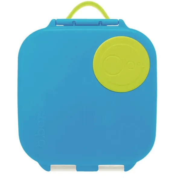 Kinderlunchbox mit 3 Fächern 1000 ml - hellblau