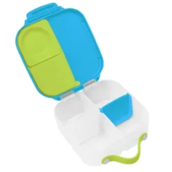 Kinderlunchbox mit 3 Fächern 1000 ml - hellblau