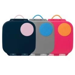 Kinderlunchbox mit 3 Fächern 1000 ml - hellblau