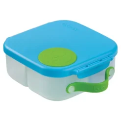 Kinderlunchbox mit 3 Fächern 1000 ml - hellblau