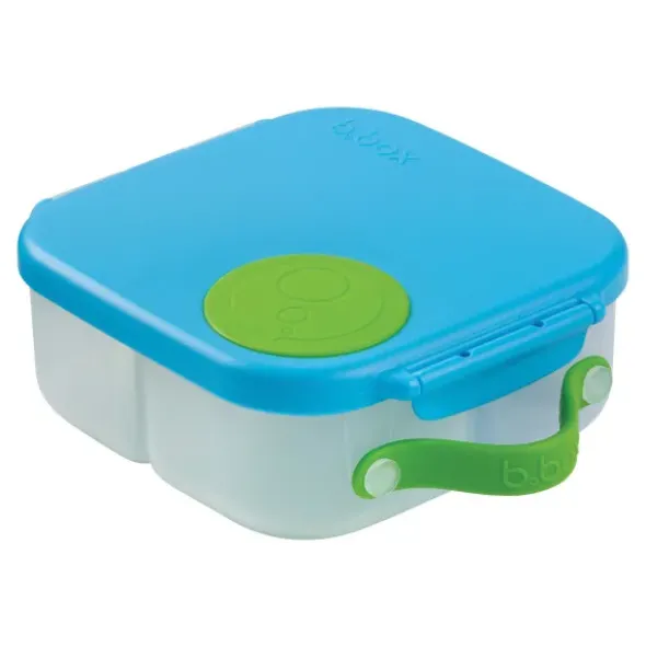 Kinderlunchbox mit 3 Fächern 1000 ml - hellblau