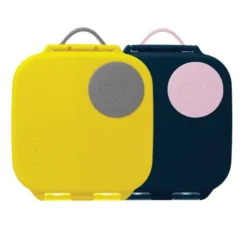 Kinderlunchbox mit 3 Fächern 1000 ml - pink