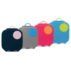 Kinderlunchbox mit 3 Fächern 1000 ml - rosa