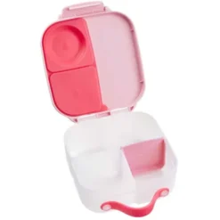 Kinderlunchbox mit 3 Fächern 1000 ml - rosa