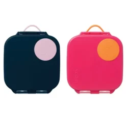 Kinderlunchbox mit 3 Fächern 1000 ml - blau