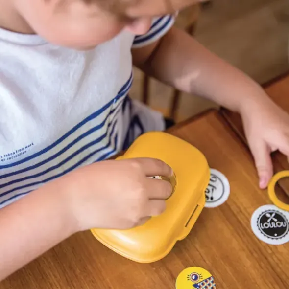 Kinderlunchbox Waschbärmotiv grün 600 ml