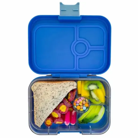 Kinderlunchbox YUMBOX PANINO 4 Fächer Hai dunkelblau