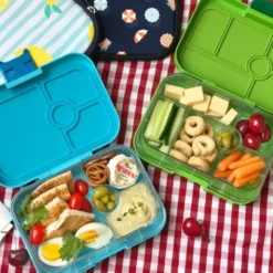 Kinderlunchbox YUMBOX PANINO 4 Fächer Paris rosa