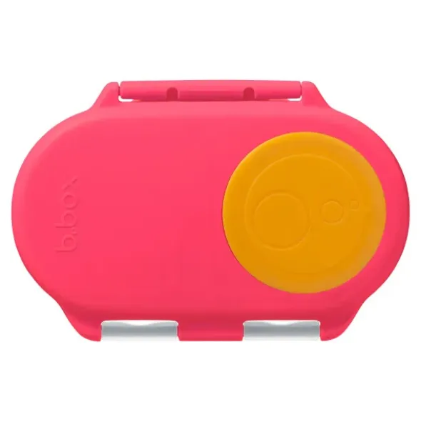 Kinder Snackbox mit 2 Fächern 500 ml pink