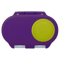 Kinder Snackbox mit 2 Fächern 500 ml violett
