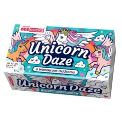 Kindersocken Einhorn - Geschenkbox UNICORN DAZE - 6 Socken - Gr. 30½-38½