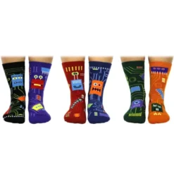 Kindersocken Gaming - Geschenkbox Sock Bytes - 6 Socken - Gr. 30½-38½