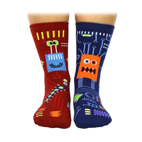 Kindersocken Gaming - Geschenkbox Sock Bytes - 6 Socken - Gr. 30½-38½