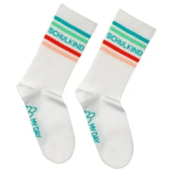 Kindersocken Schulkind bunt Gr. 33-38