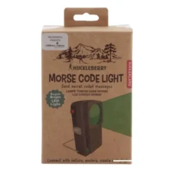 Kinder Taschenlampe HUCKLEBERRY mit Morsecode-Leuchte