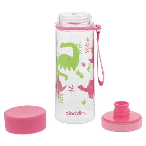 Kindertrinkflasche 0,35 L MY FIRST AVEO, Dino rosa