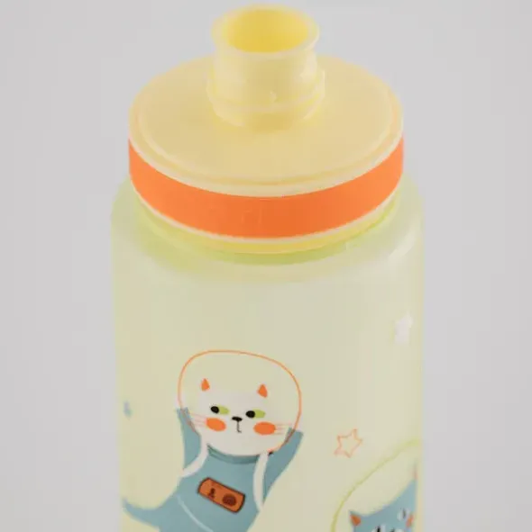 Kinder Trinkflasche 0,6 l PLAIN - KATZE WELTALL
