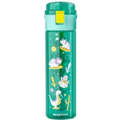 Kindertrinkflasche mit Stimmungs Skala, 0,5 l Dinos