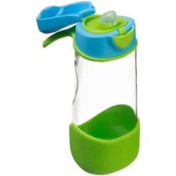 Kindertrinkflasche sport spout 450 ml grün-blau