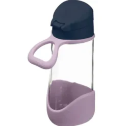 Kindertrinkflasche sport spout 450 ml rosa-blau