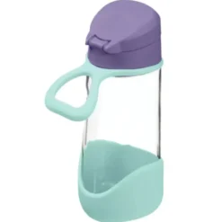 Kindertrinkflasche sport spout 450 ml mint-lila