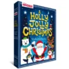 Kinder Weihnachtssocken Buch A HOLLY JOLLY CHRISTMAS 6 Einzelsocken Gr. 30½-38½