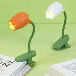 Klemmlicht TULIP - Leselicht Tulpe weiß