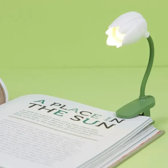 Klemmlicht TULIP - Leselicht Tulpe weiß