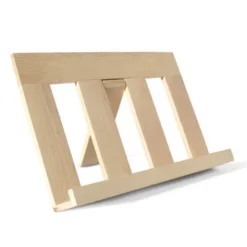 Kochbuchhalter aus Holz - Design Buchständer aus Ahornholz