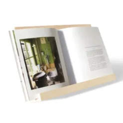 Kochbuchhalter aus Holz - Design Buchständer aus Ahornholz