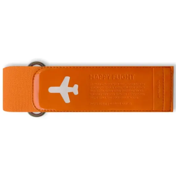 Koffergürtel Happy Flight orange