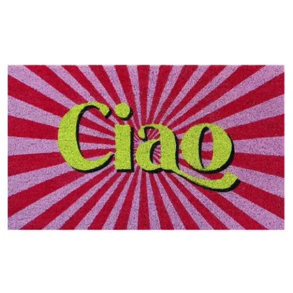 Kokos Fußmatte CIAO - bunt 75 x 46 cm