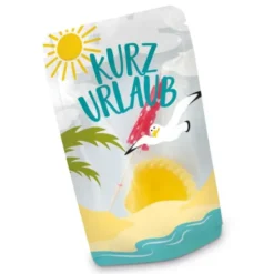 Kurzurlaub, Schleckmuschel + Schirmchen