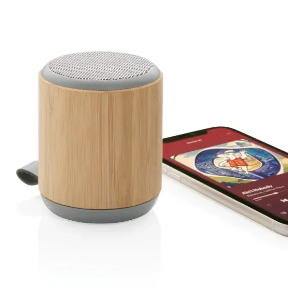 Lautsprecher Bambus 3W - USB Wireless / Bluetooth Speaker