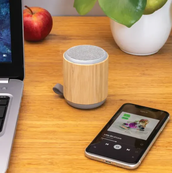 Lautsprecher Bambus 3W - USB Wireless / Bluetooth Speaker