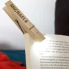 Leselicht / Wäscheklammerlicht mit Gravur