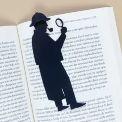 Lesezeichen Sherlock, Kunststoff schwarz
