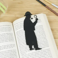 Lesezeichen Sherlock, Kunststoff schwarz
