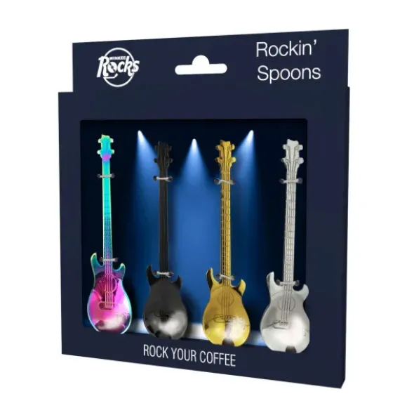 Löffel 4er Set - Rock Gitarren