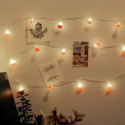 Lichterkette Fliegenpilze 20 LED MUSHROOMS - USB Anschluss