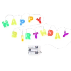 Lichterkette Happy Birthday - Batteriebetrieb