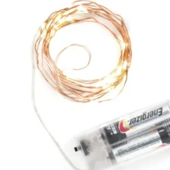 Lichterkette Kupferdraht String Light chopper - 20 LEDs - Batteriebetrieb