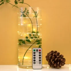 Lichterkette Silberdraht String Lights extra long - 90 LEDS - USB